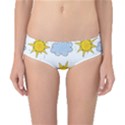 Sunshine Tech White Classic Bikini Bottoms View1