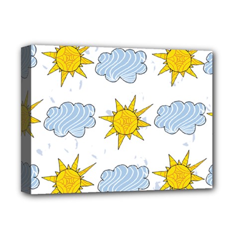 Sunshine Tech White Deluxe Canvas 16  x 12  