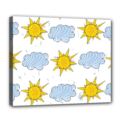 Sunshine Tech White Deluxe Canvas 24  x 20  