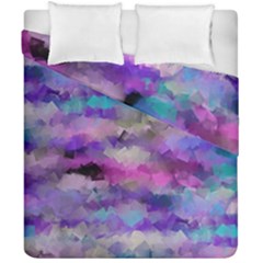 1 111111111artcubes Duvet Cover Double Side (california King Size)