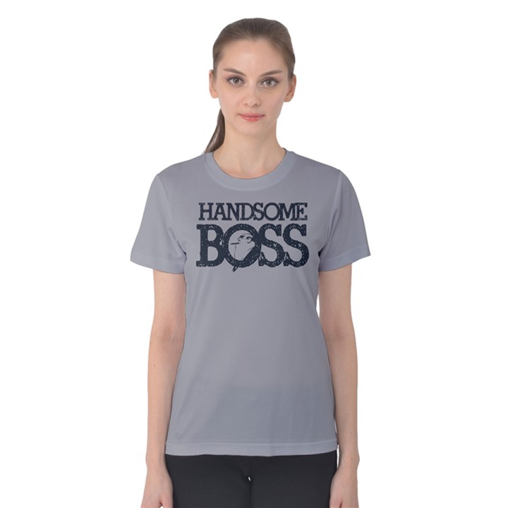 Handsome boss - Women s Cotton Tee