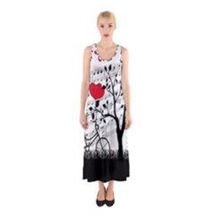 Love Song Sleeveless Maxi Dress by Valentinaart