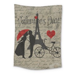 Love Letter - Paris Medium Tapestry by Valentinaart