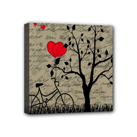 Love Letter Mini Canvas 4  X 4  by Valentinaart