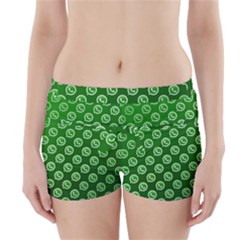 Whatsapp Logo Pattern Boyleg Bikini Wrap Bottoms by Simbadda