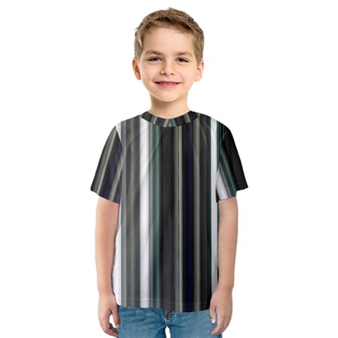 Miracle Mile Pattern Kids  Sport Mesh Tee by Simbadda