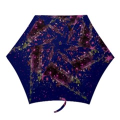 Stars Abstract Shine Spots Lines Mini Folding Umbrellas by Simbadda