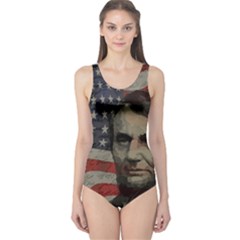 Lincoln Day  One Piece Swimsuit by Valentinaart