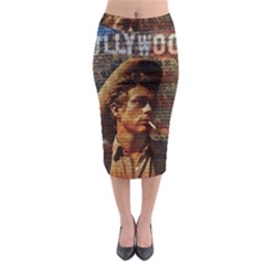 James Dean   Midi Pencil Skirt by Valentinaart