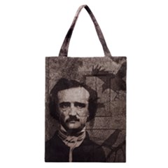 Edgar Allan Poe  Classic Tote Bag by Valentinaart