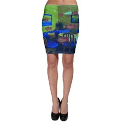 Natural Habitat Bodycon Skirt by Valentinaart