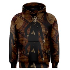 Charlie Chaplin  Men s Pullover Hoodie by Valentinaart