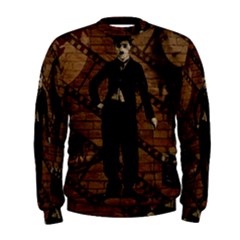 Charlie Chaplin  Men s Sweatshirt