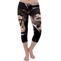 Gone With The Wind Capri Yoga Leggings by Valentinaart