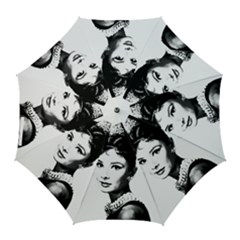 Audrey Hepburn Golf Umbrellas by Valentinaart