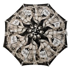 Vintage Angel Straight Umbrellas by Valentinaart