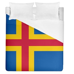 Flag of Aland Duvet Cover (Queen Size)