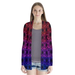 Rainbow Grid Form Abstract Cardigans by Simbadda