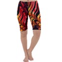 Fractal Mathematics Abstract Cropped Leggings  View1