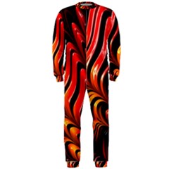 Fractal Mathematics Abstract Onepiece Jumpsuit (men)  by Simbadda