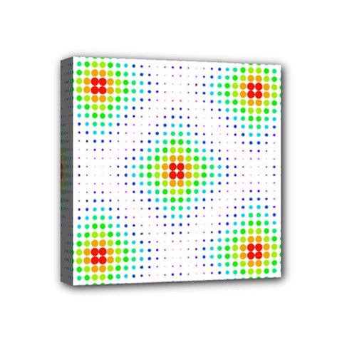 Color Square Mini Canvas 4  X 4  by Simbadda