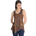 Brown Forms Sleeveless Tunic View1