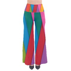 Colorful Lines Pattern Pants by Simbadda