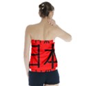 Japan Japanese Rising Sun Culture Strapless Top View2