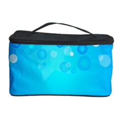 Blue Dot Star Cosmetic Storage Case by Simbadda