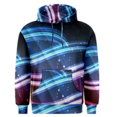 Illustrations Color Purple Blue Circle Space Men s Pullover Hoodie by Alisyart