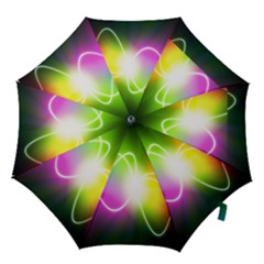 Lines Wavy Ight Color Rainbow Colorful Hook Handle Umbrellas (small)