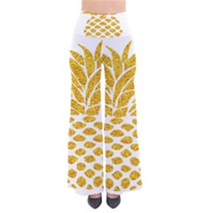 Pineapple Glitter Gold Yellow Fruit Pants