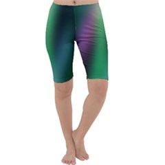 Course Gradient Color Pattern Cropped Leggings  by Simbadda