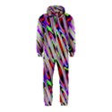 Multi Color Wave Abstract Pattern Hooded Jumpsuit (Kids) View1