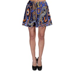 Pattern Color Design Texture Skater Skirt