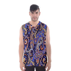 Pattern Color Design Texture Men s Basketball Tank Top by Simbadda