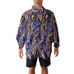 Pattern Color Design Texture Wind Breaker (Kids)