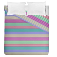 Backgrounds Pattern Lines Wall Duvet Cover Double Side (queen Size) by Simbadda