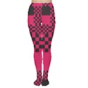 Cube Square Block Shape Creative Women s Tights View1