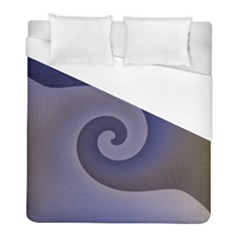 Logo Wave Design Abstract Duvet Cover (full/ Double Size) by Simbadda