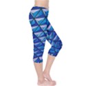 Lines Geometry Architecture Texture Capri Leggings  View4