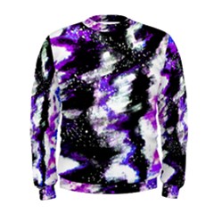 Canvas Acrylic Digital Design Men s Sweatshirt by Simbadda