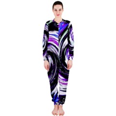 Canvas Acrylic Digital Design OnePiece Jumpsuit (Ladies) 