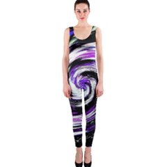 Canvas Acrylic Digital Design OnePiece Catsuit