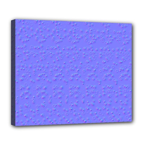Ripples Blue Space Deluxe Canvas 24  X 20  