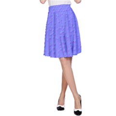 Ripples Blue Space A-line Skirt