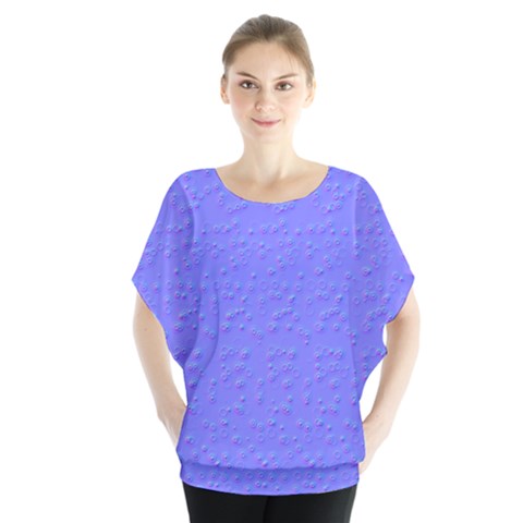 Ripples Blue Space Blouse by Alisyart