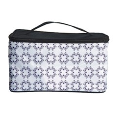 Violence Head On King Purple White Flower Cosmetic Storage Case by Alisyart