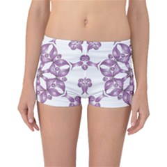 Frame Flower Star Purple Boyleg Bikini Bottoms by Alisyart