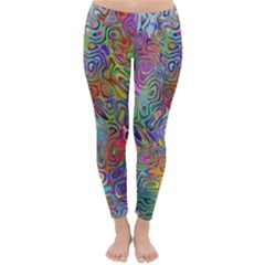 Glass Rainbow Color Classic Winter Leggings